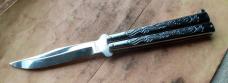 Japan 440 Butterfly Knife 