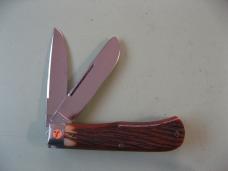 GREAT EASTERN NORTHFIELD 735208LP  SQ. END SCOUT AMBER BARNWOOD JIG BONE