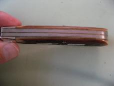GREAT EASTERN NORTHFIELD 735208LP  SQ. END SCOUT AMBER BARNWOOD JIG BONE