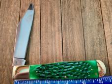 Weed and Co. Cooper Cutlery (Schatt and Morgan) Folding Hunter Green Jigged Bone 2021