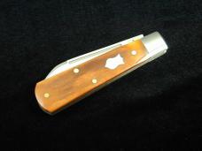 Beaver Falls Cutlery Co Smooth Bourbon Bone Jack Knife NIT from Cooper Cutlery Made in USA BSB