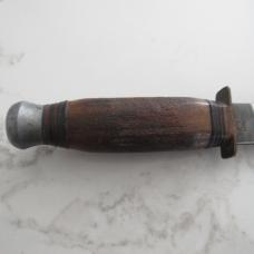 Vintage Kuno Ritter Boot Knife 6" Solingen Germany Steel. 