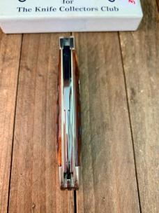 Cattaraugus Cutlery (A.G. Russell) Sleeveboard Whittler Brown Jigged Bone Seki Japan 1989