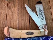 Kabar Saddlehorn Made for the Kabar Collector’s Club Smooth White Bone 2001
