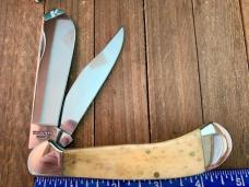 Kabar Saddlehorn Made for the Kabar Collector’s Club Smooth White Bone 2001