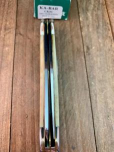 Kabar Saddlehorn Made for the Kabar Collector’s Club Smooth White Bone 2001