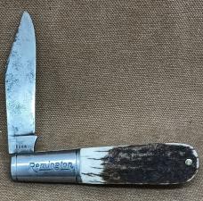 Remington Barlow RB44 modified and rehandle in Elk