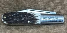 Remington Barlow RB44 modified and rehandle in Elk
