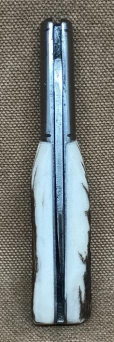 Remington Barlow RB44 modified and rehandle in Elk