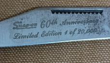 Schrade Snap-on 60th Anniversary Stockman