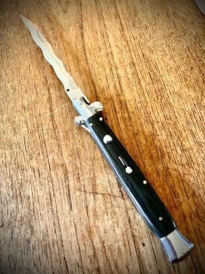 SOLD     12IN Italian Style STILETTO Kriss Blade