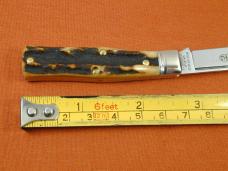 Great Eastern Cutlery GEC Genuine Sambar Stag 22 Magnum Knife Rare NIT Wharncliffe USA Made 220124