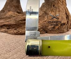 Rough Ryder Moon Glow Glow-In-The-Dark Trapper Folding Pocket Knife EDC (54)