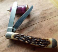 Schrade USA  285 UH Trapper Knife Uncle Henry 