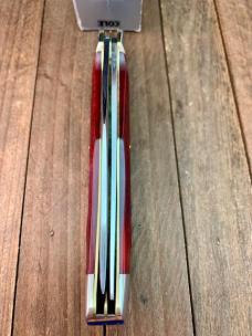 Kabar Folding Hunter For the Ka-Bar Knife Collectors Club Red Jigged Bone 1997