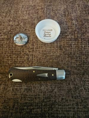 Gec 72 Brown Burlap Micarta 