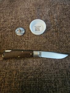 Gec 72 Brown Burlap Micarta 