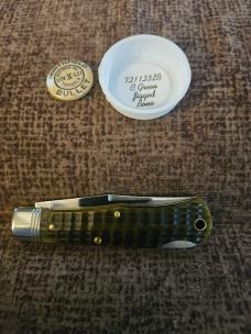 Gec 72 C Green Jigged Bone 