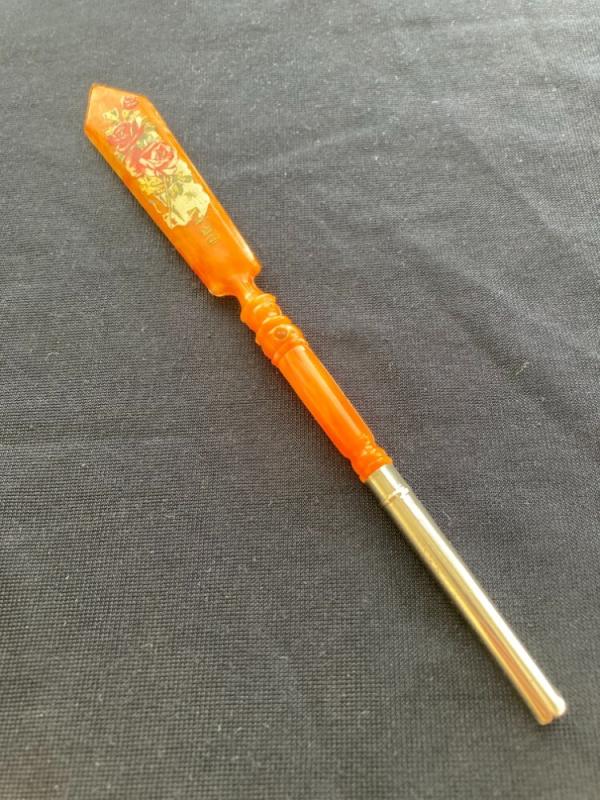 Incredibly RARE!!  Vintage Souvenier d'ORAN Ink Pen NIB Holder with STANHOPE!!