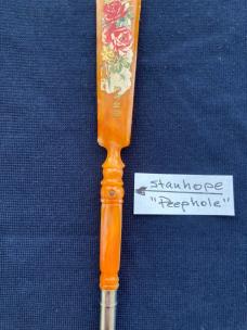 Incredibly RARE!!  Vintage Souvenier d'ORAN Ink Pen NIB Holder with STANHOPE!!