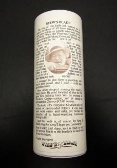 1/34 2014 GEC #15A114STL TC Barlow Stew's Blade Charlie Campagna SFO African Blackwood One-Arm Razor