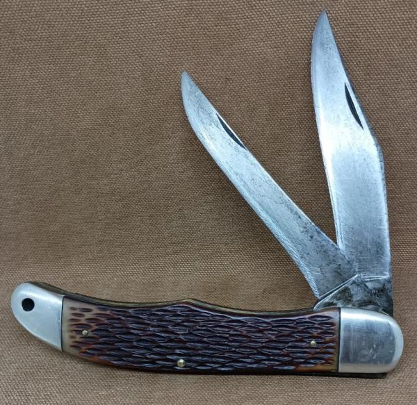 Used Schrade Walden folding Hunter Used Schrade Walden folding Hunter