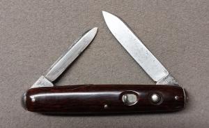 3 3/8" Schrade Cut Co Double Cocobolo with Tip Bolsters
