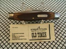 SCHRADE OLD TIMER 80T SR. STOCKMAN MINT NEW IN BOX WITH PAPERS AND FREE CAP OFFER POCKET KNIFE