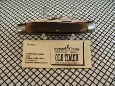 SCHRADE OLD TIMER 80T SR. STOCKMAN MINT NEW IN BOX WITH PAPERS AND FREE CAP OFFER POCKET KNIFE