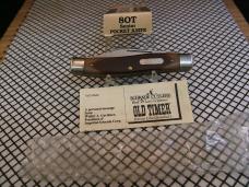 SCHRADE OLD TIMER 80T SR. STOCKMAN MINT NEW IN BOX WITH PAPERS AND FREE CAP OFFER POCKET KNIFE