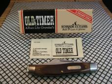 SCHRADE OLD TIMER 80T SR. STOCKMAN MINT NEW IN BOX WITH PAPERS AND FREE CAP OFFER POCKET KNIFE