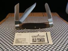 SCHRADE OLD TIMER 80T SR. STOCKMAN MINT NEW IN BOX WITH PAPERS AND FREE CAP OFFER POCKET KNIFE