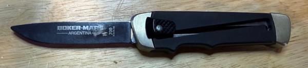 Boker-Matic Argentina 700 manual open/auto retract OTF knife Boker-Matic Argentina 700 manual open/auto retract OTF knife