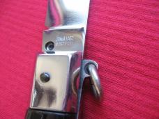Vintage Italian Zoppis Horn Jaguar Ring Pull Switchblade Knife