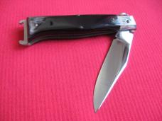 Vintage Italian Zoppis Horn Jaguar Ring Pull Switchblade Knife