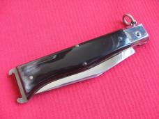 Vintage Italian Zoppis Horn Jaguar Ring Pull Switchblade Knife