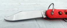 Camillus New York Orange Pilot Parachute Knife Vietnam Era - Needs TLC