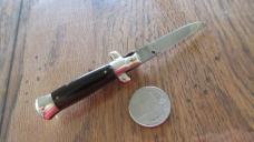 c.1950's-60's MADE IN ITALY 12cm PICK LOCK Cow HORN SCALES MINT !