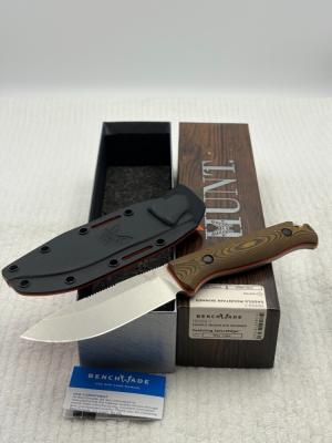 Benchmade 15002-1 Saddle Mountain Skinner Fixed Blade NIB