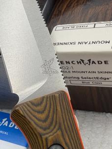 Benchmade 15002-1 Saddle Mountain Skinner Fixed Blade NIB