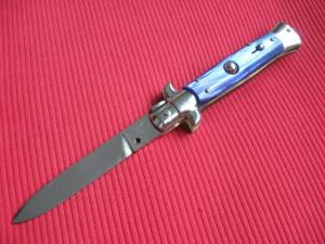 Vintage Italian "D.E.S. GARANTIE" Made for German Market Stiletto Knife - New Old Stock
