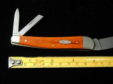 Case xx Smooth Chestnut Bone Seahorse Whittler Knife 28913 USA Made NIB 6355WH SS 2025