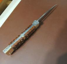 11"RARE AND BEAUTIFUL ITALIAN "EAGLE" PICKLOCK STILETTO HAND BUILT BY ANTONIO CONTINI