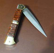 11"RARE AND BEAUTIFUL ITALIAN "EAGLE" PICKLOCK STILETTO HAND BUILT BY ANTONIO CONTINI