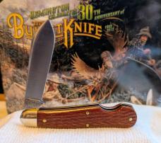 Great Eastern Cutlery, GEC #56 Dogleg Jack Jigged Natural Linen Micarta