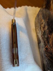 Great Eastern Cutlery, GEC #56 Dogleg Jack Jigged Natural Linen Micarta