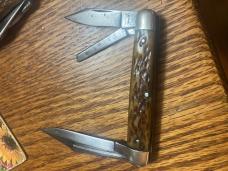 RARE REMINGTON WHITTLER WITH BLOOD GROVE