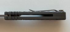 Dalton Gripper Switchblade Knife, Gray Handle, By Rob Dalton, Dalton Combat Cutlery, Unused