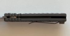 Dalton Gripper Switchblade Knife, Gray Handle, By Rob Dalton, Dalton Combat Cutlery, Unused