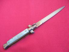 NEW ARMANDO BELTRAME 9" White Horn ITALIAN STILETTO Knife
